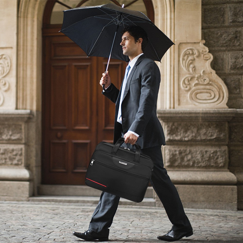 Laptop Waterproof Mens Business Briefcase Computer Shoulder Bag