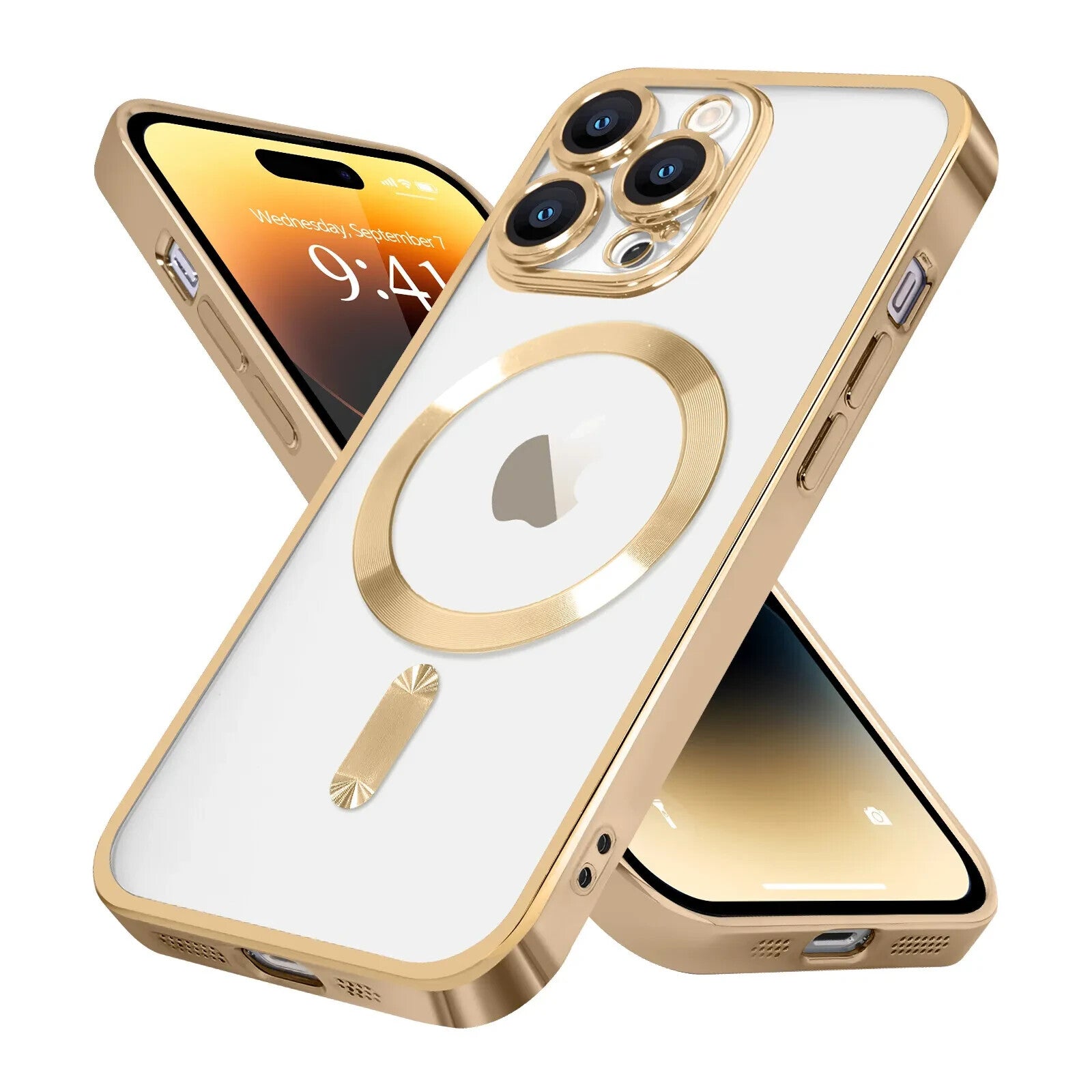 Case For iPhone 16 Pro Max 14 13 12 15 17 Pro 17E 16 Shockproof Magsafe Magnetic
