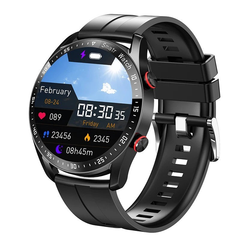 Mens Smart Watch Call Laser Health Blood Pressure Fitness Sports