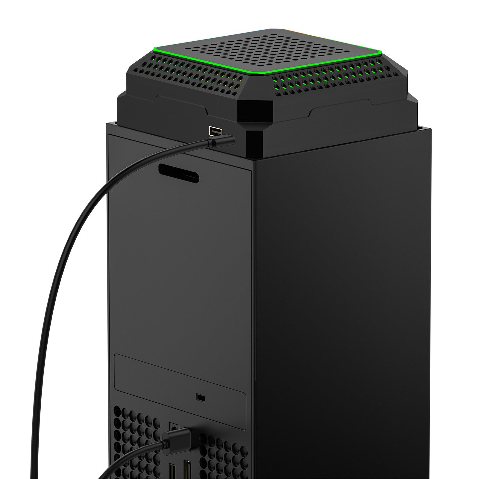RGB Cooling Fan for Xbox Series X,Cooling Fan Dust Proof + Auto Cooling System