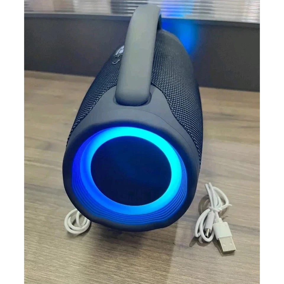 100W Portable Wireless Bluetooth Speaker Stereo Bass Loud AUX USB FM Waterproof
