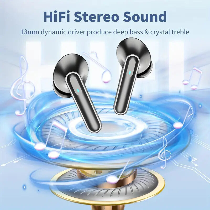 TWS Wireless Bluetooth Earphones Air In-Ear Pods Buds for iPhone Samsung Android