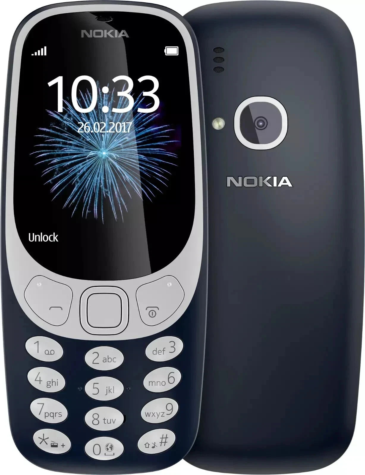 Brand New NOKIA 3310 4G UNLOCKED Mobile Phone - UK Warranty - BLUETOOTH - CAMERA
