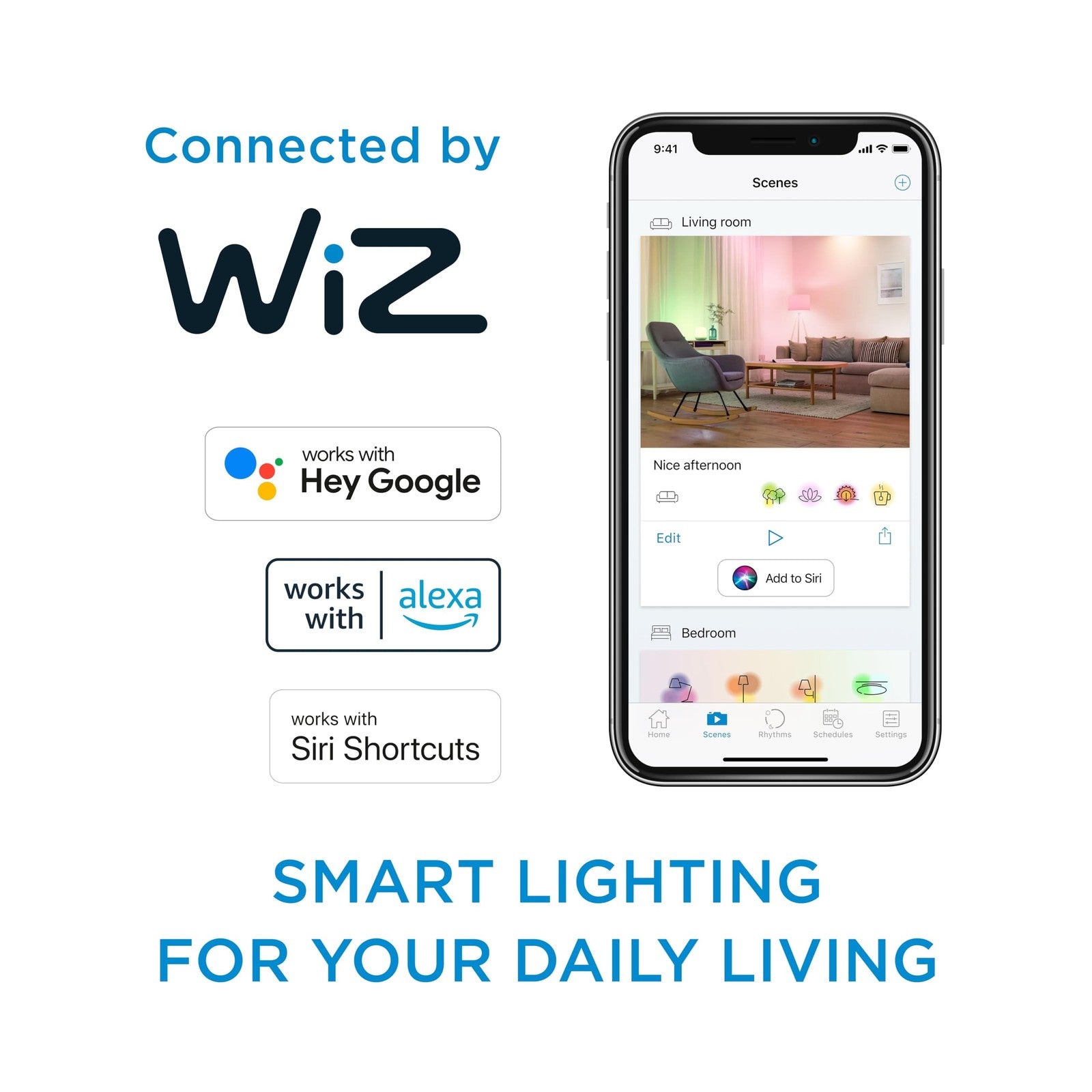 Philips WiZ Smart Vintage Ginat Edison E27 LED Light Bulb Dimmable Tuneable