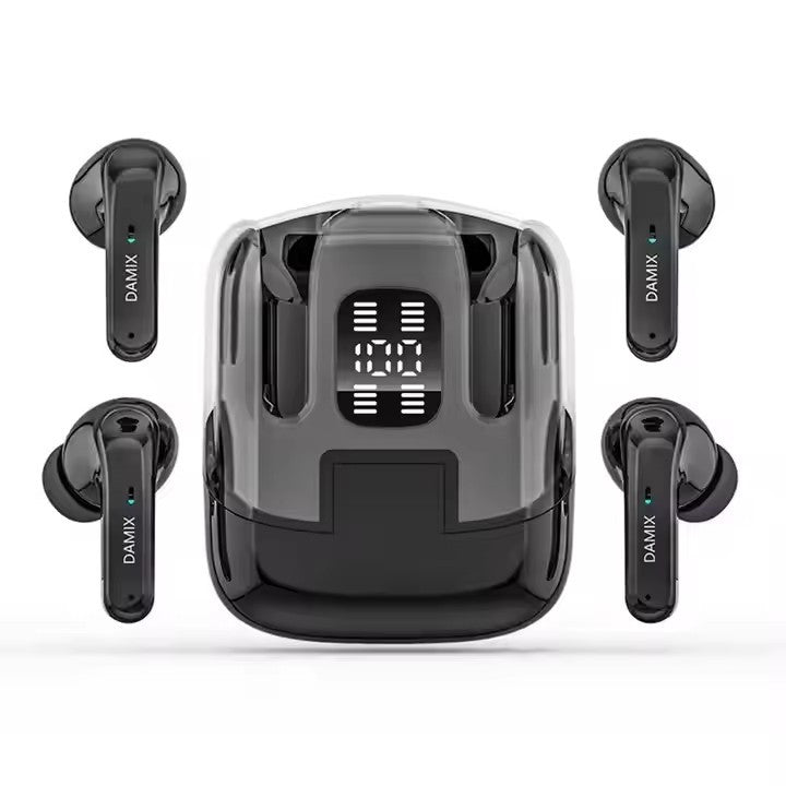 TWS Wireless Earbuds Bluetooth 5.5 Earphones 4 ENC Mics IP7 For Android & iPhone