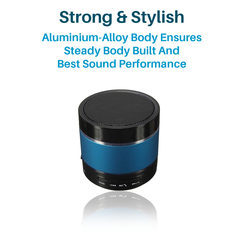 JUSTOP Bluetooth Wireless Speaker Portable LED Light Extra Bass Loud MicroSD UK