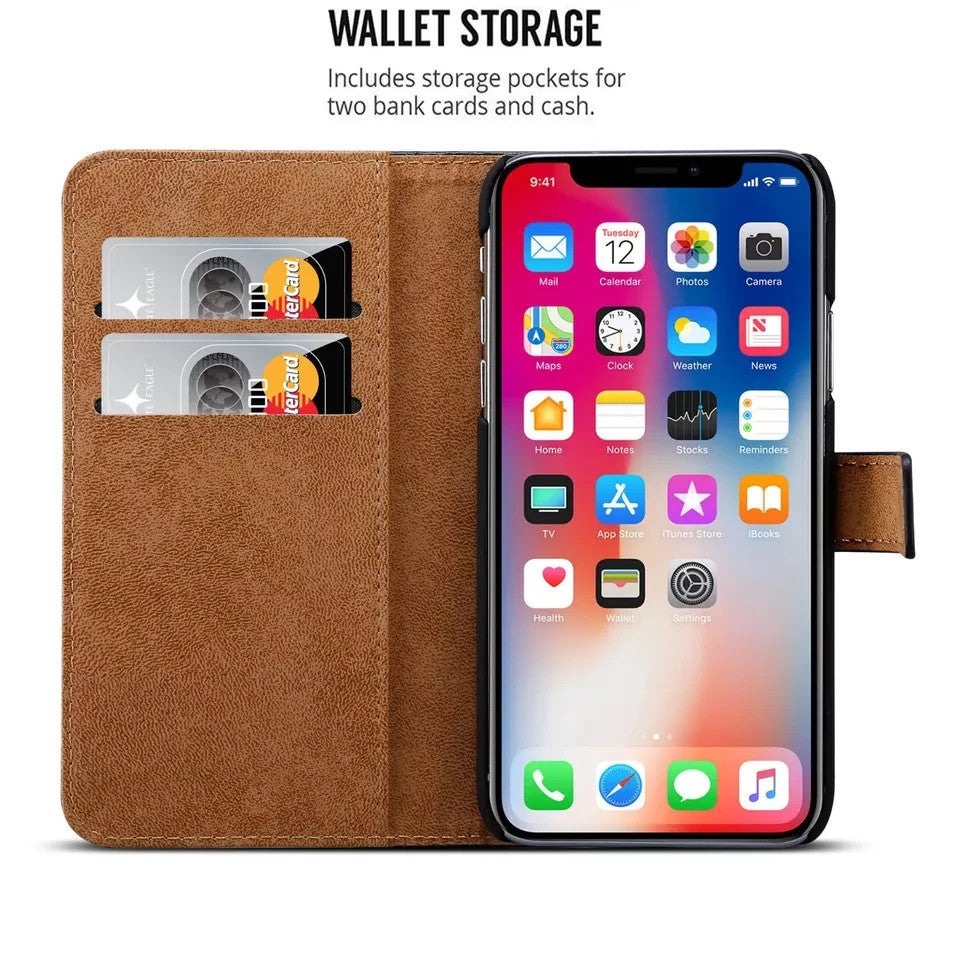 Case For Nokia 920 Leather Magnetic Flip Kick Stand Wallet Phone Case Cover