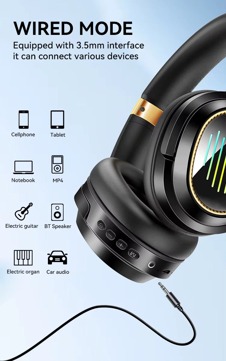 TWS Wireless Bluetooth 5.4 Headphones