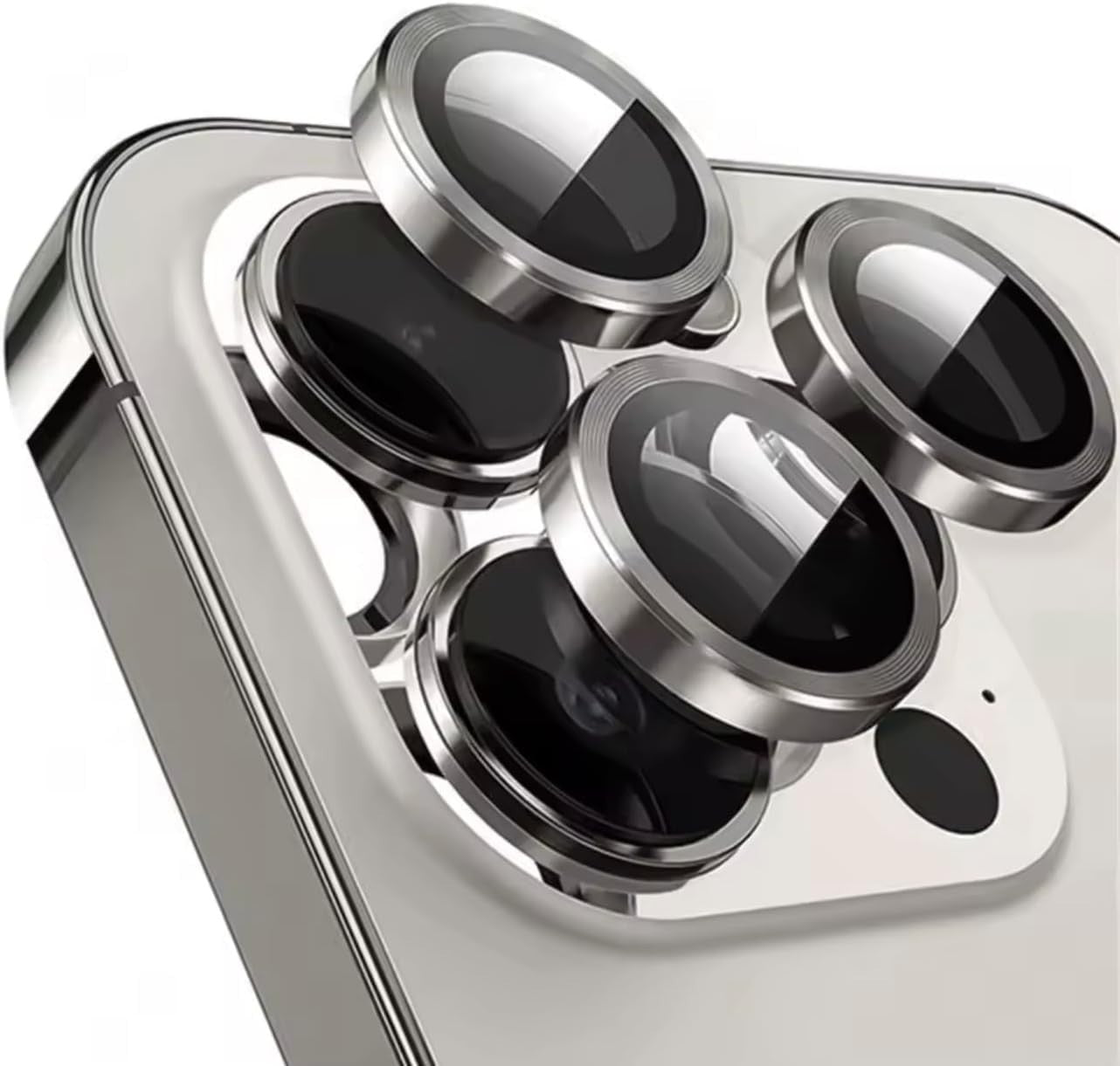 Camera LensGlass Protector Metal Ring for iPhone 17 Pro 14Pro 15Pro 16Pro 17E 13