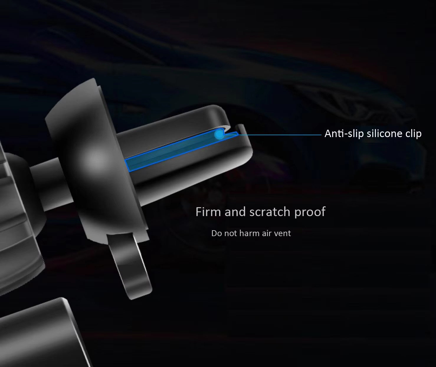 Wireless Fast Charge Car Phone Holder Universal