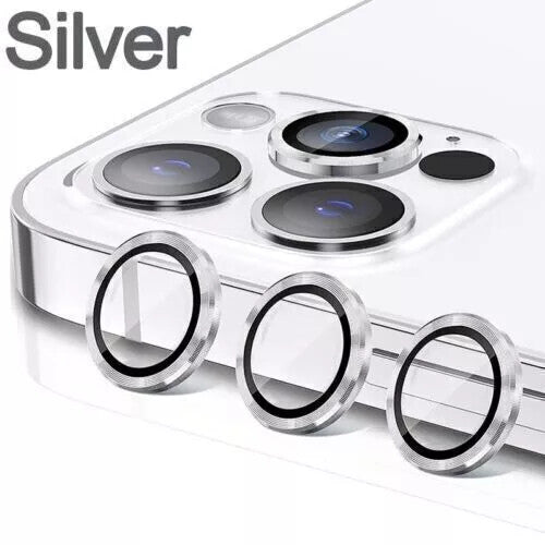 Camera LensGlass Protector Metal Ring for iPhone 17 Pro 14Pro 15Pro 16Pro 17E 13