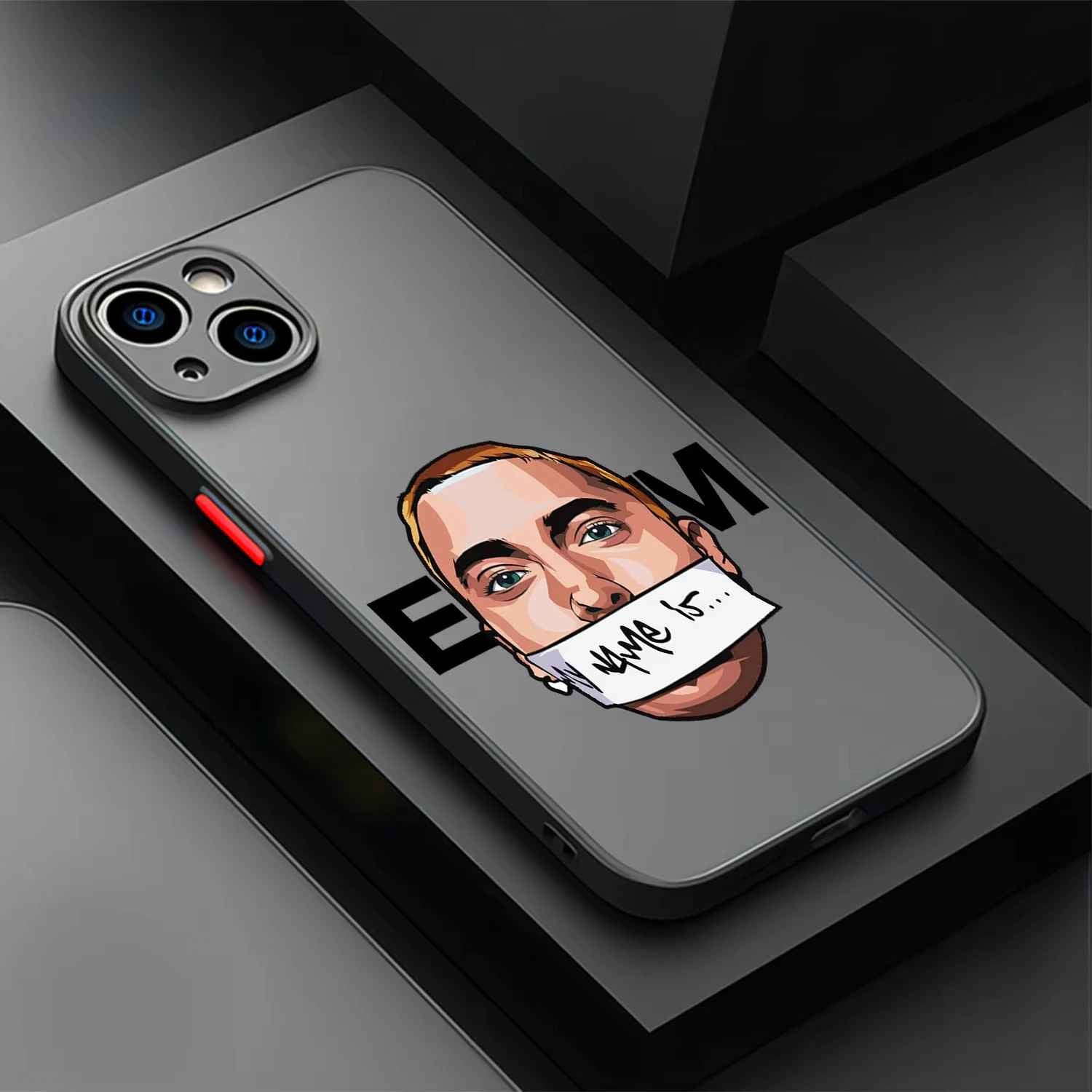 Rap Music Inspired Matte Phone Case For iPhone 7 to 16 Pro Max Cover UK Delivery