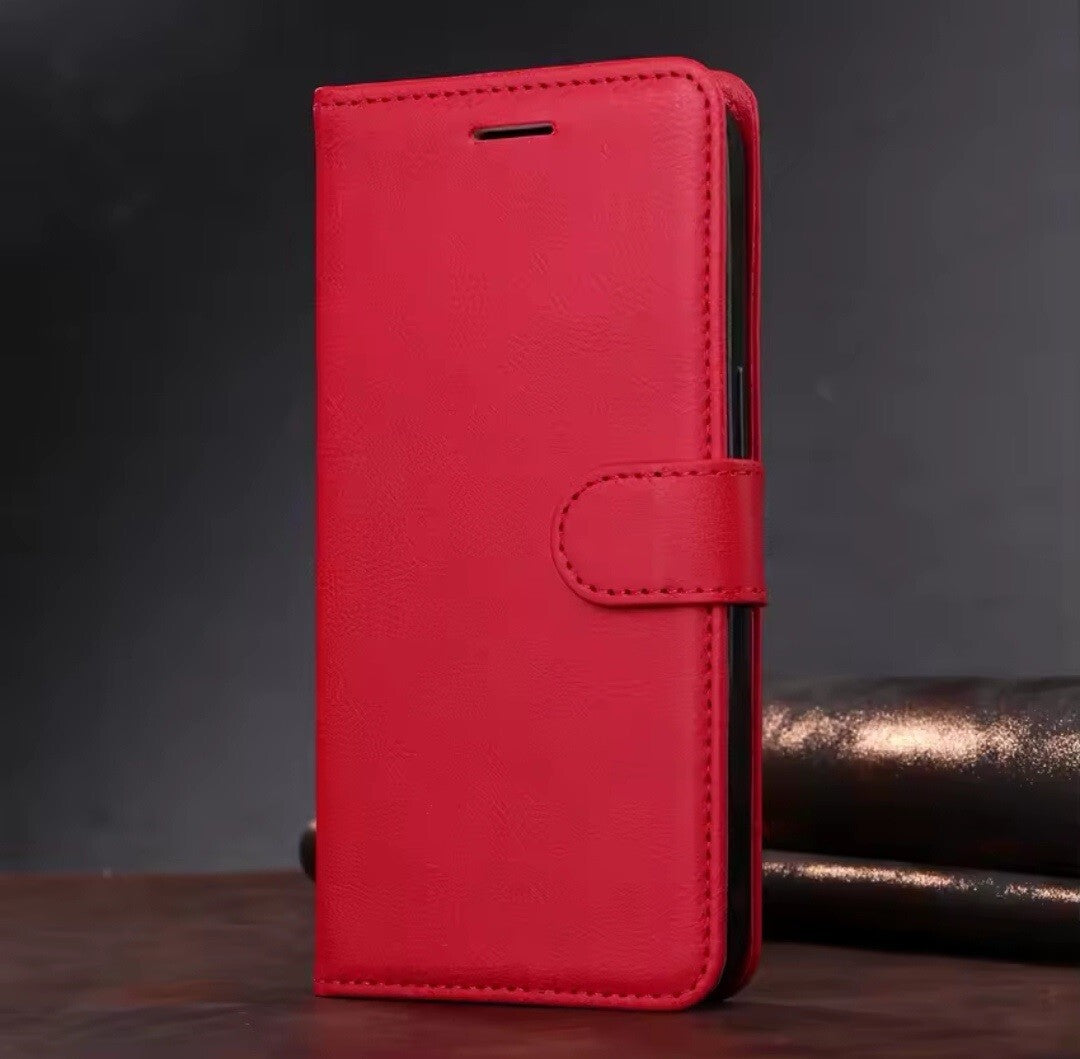 Case For iPhone 17 Pro Max 17e 15Pro 14 13 12 11Pro XR SE 16 Leather Flip Wallet