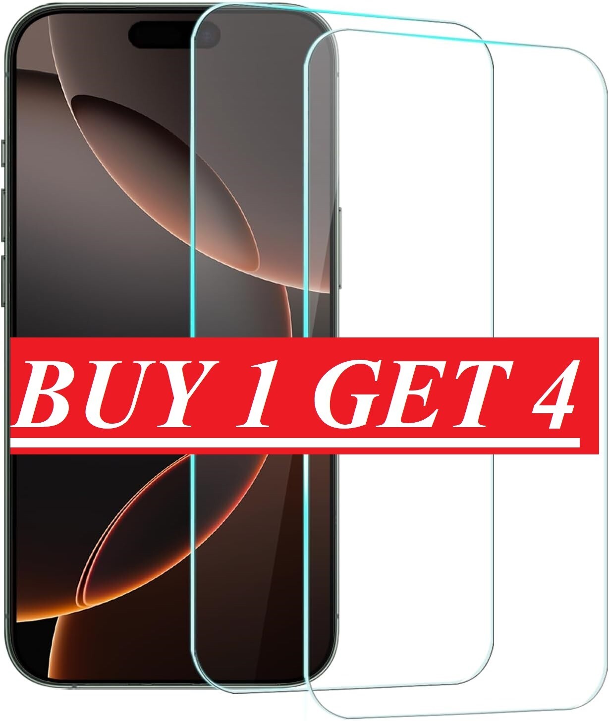 Tempered Glass Screen Protector For iPhone 16 15 14 13 12 11 Pro Max Mini X Plus
