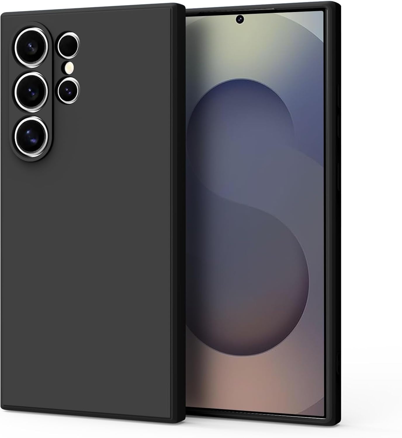 Case For Samsung Galaxy S25 S24 S23 S22 Ultra Plus FE Liquid Matte Phone Cover