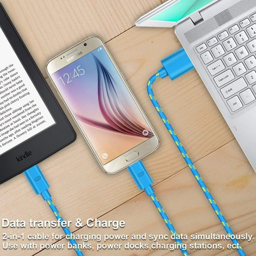Heavy Duty USB Type C Fast Charging Cable 2m 3m