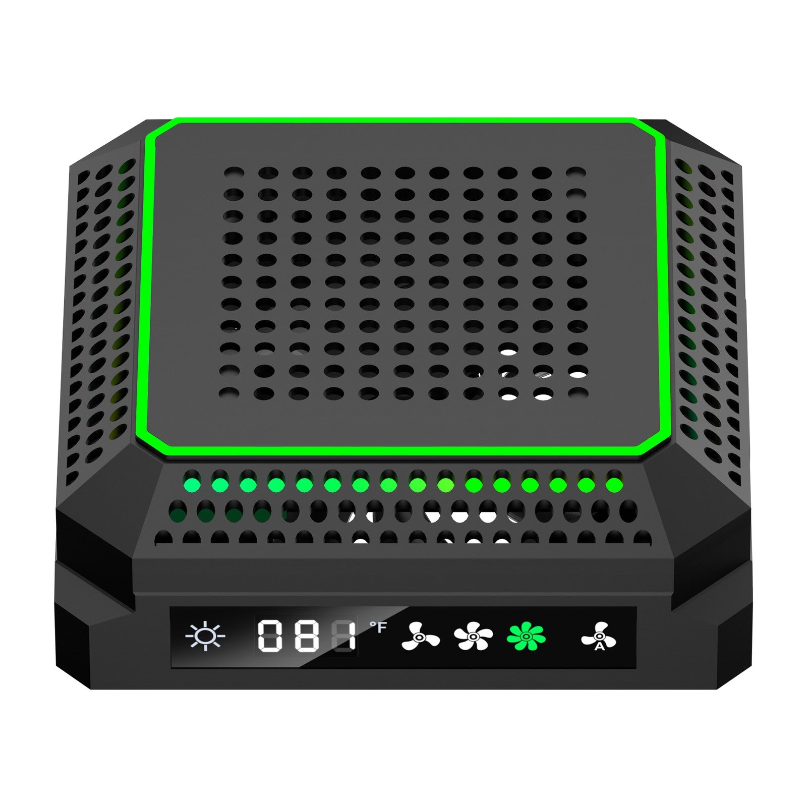 RGB Cooling Fan for Xbox Series X,Cooling Fan Dust Proof + Auto Cooling System