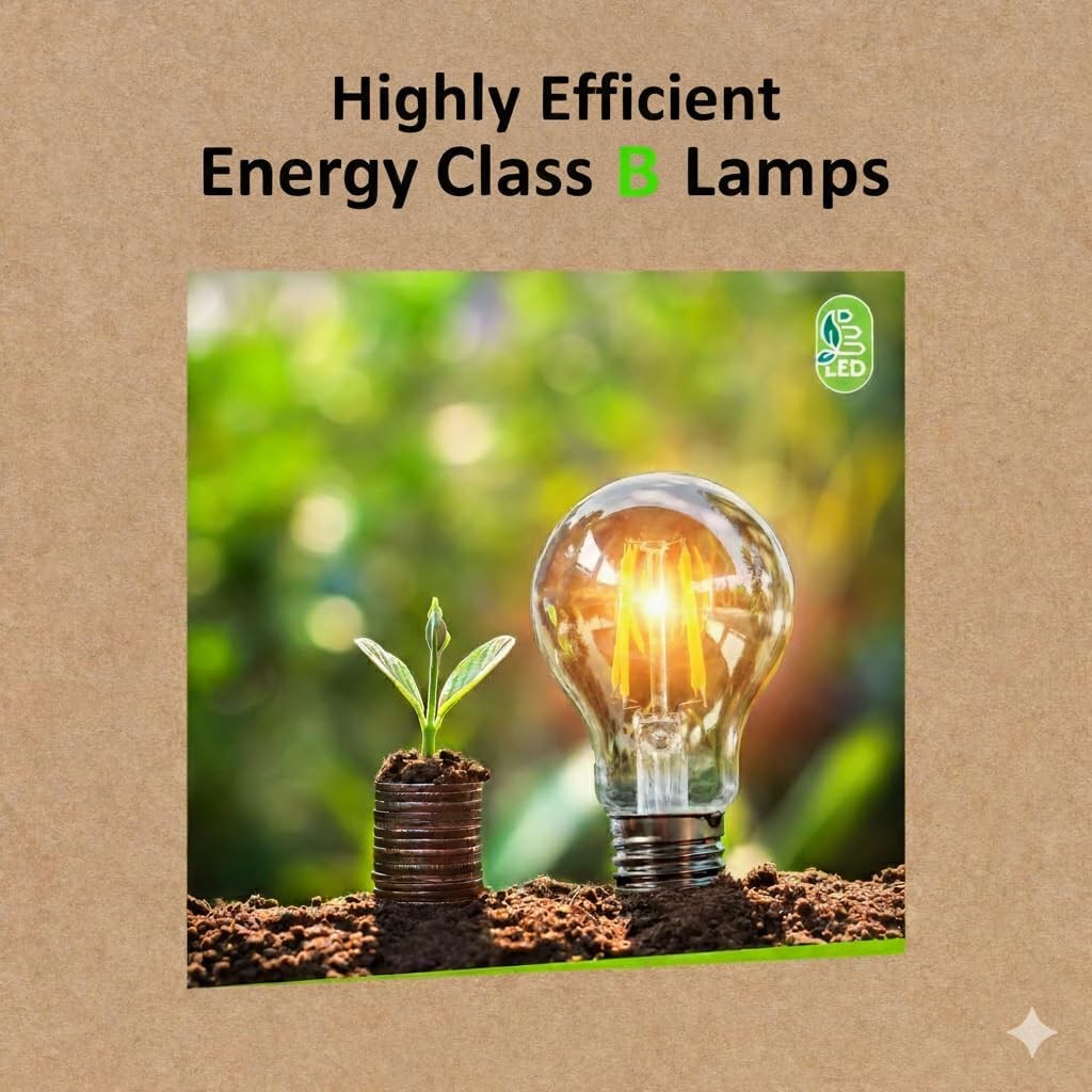 GU10 Dimmable LED Bulb 2.2W 350 Lumens Warm White Energy Rating B - 6 Pack