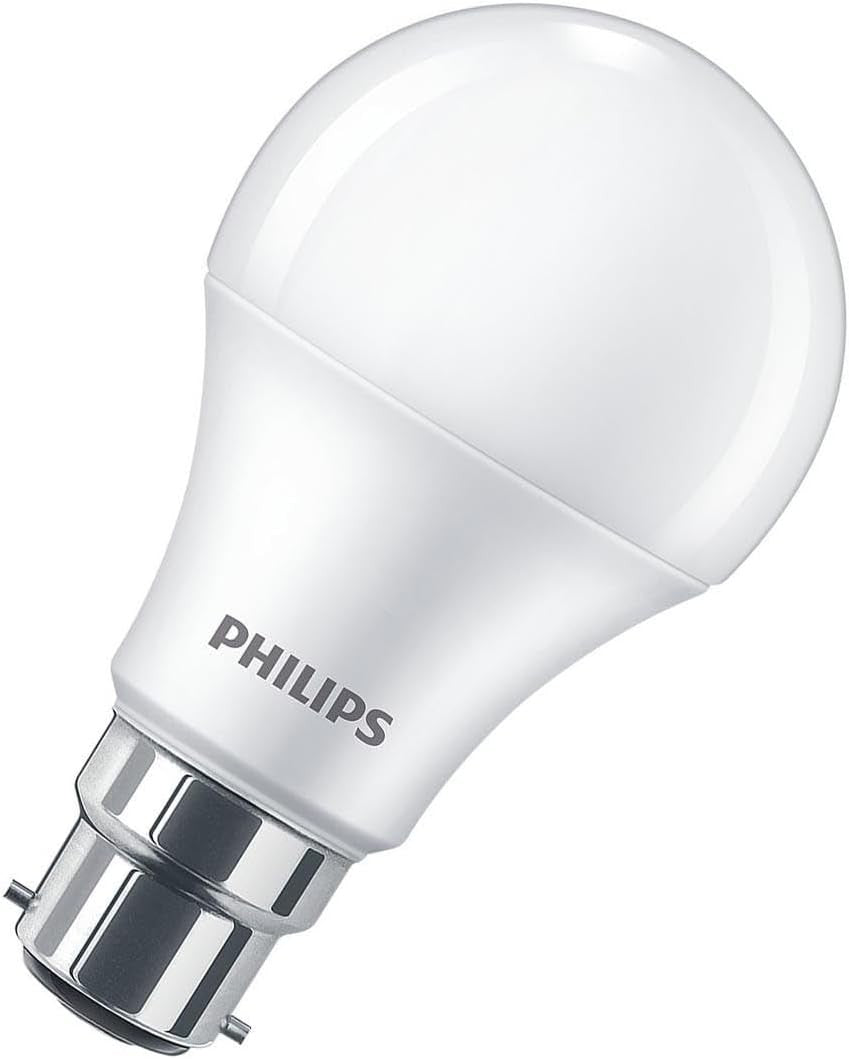 Philips B22 LED Light Bulb GLS 4.2W 470 Lumens Warm White 2700K 6 Pack