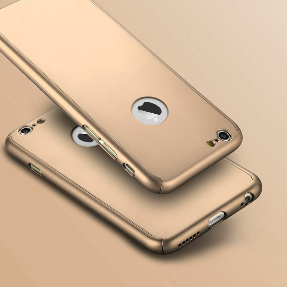For iPhone 12 11 Pro Max Mini XR XS SE 8 7 360° Full Body Cover Protective