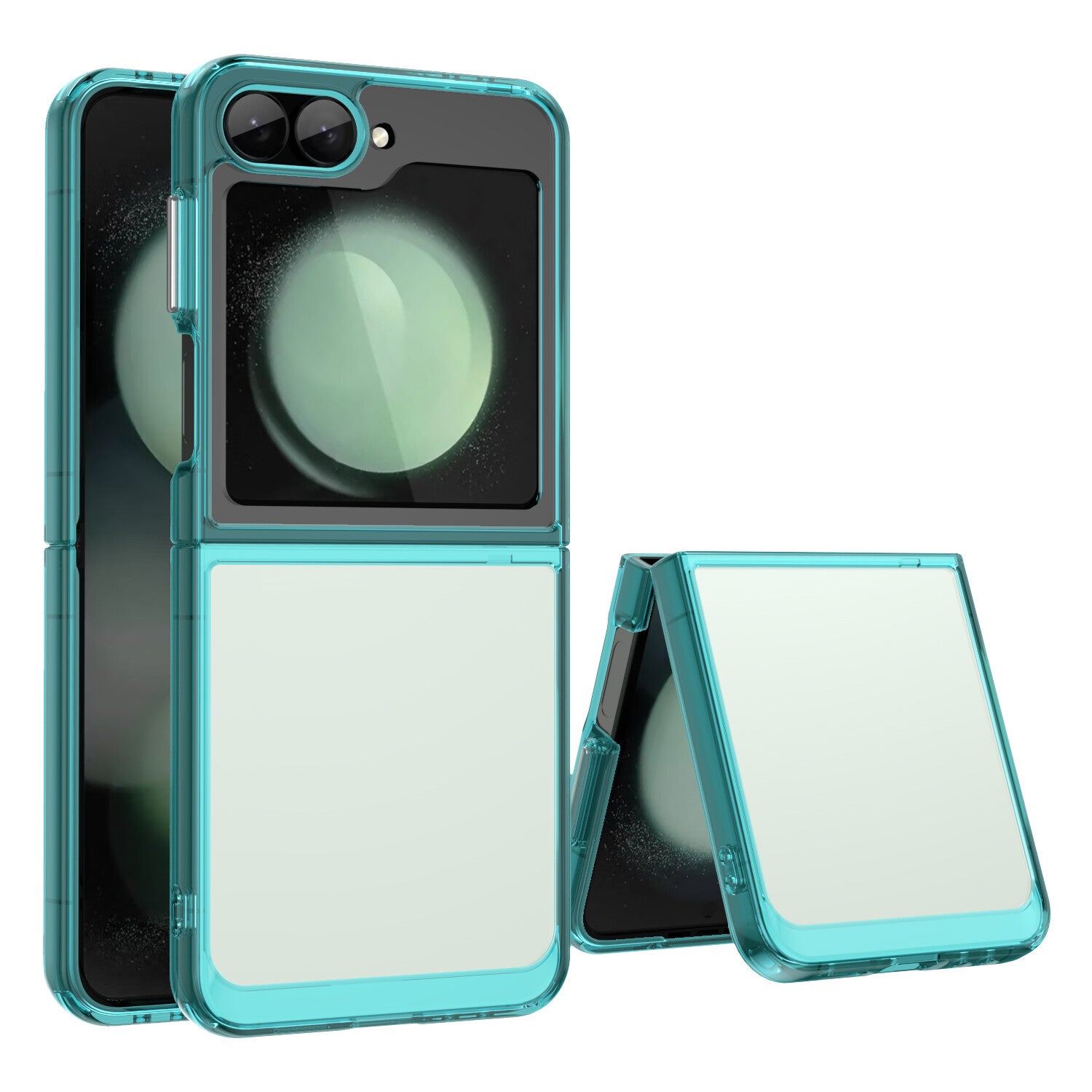 Clear Case for Samsung Galaxy Z Flip 7 FE Shockproof Ultra Slim Hard Phone Cover