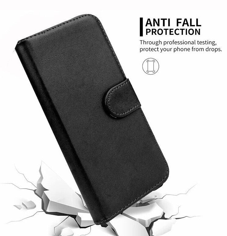 Case For iPhone 17 Pro Max 17e 15Pro 14 13 12 11Pro XR SE 16 Leather Flip Wallet