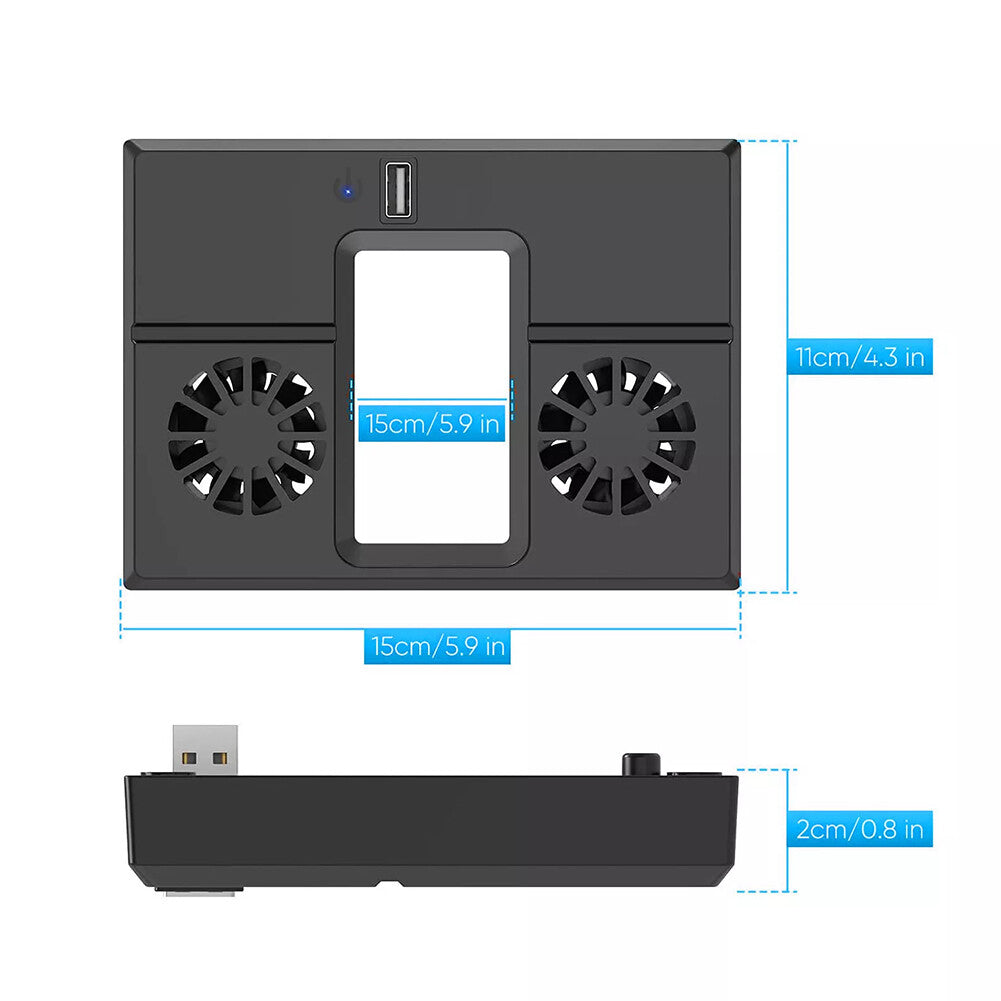 USB Cooling Fan Vertical Stand for Xbox Series X Game Console Cooler Accessories