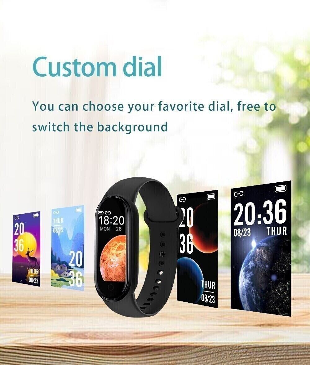Fitbit Smart Watch Gym Band Fitness Tracker Heart Rate Monitor