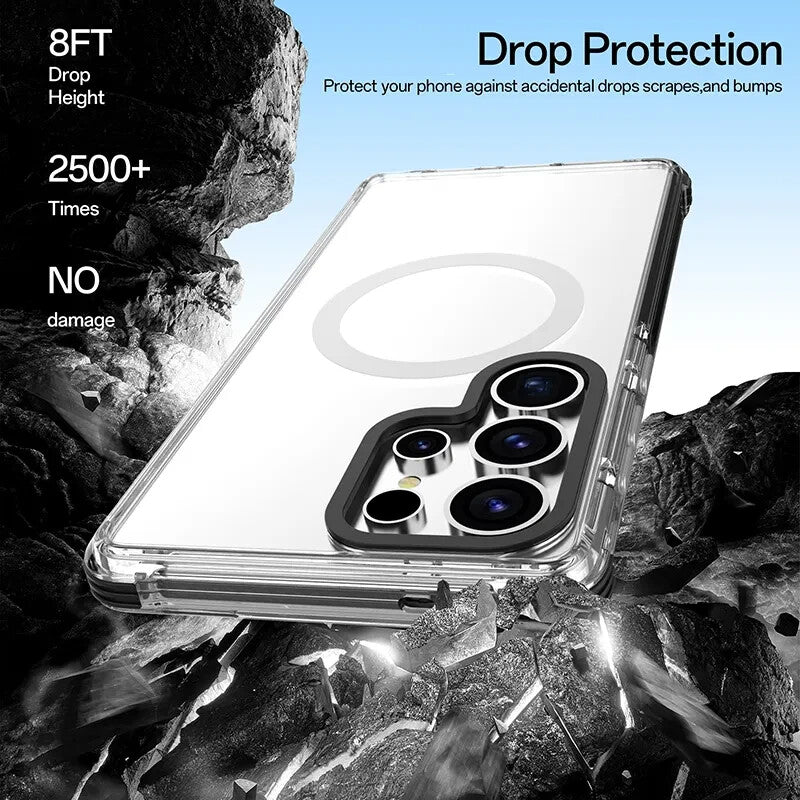 Case For Samsung Galaxy S26 S25 S24 S23 S22 Ultra Clear Phone Cover