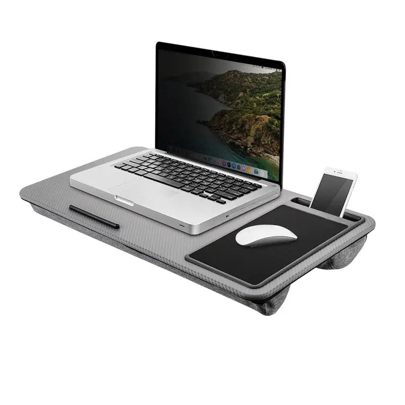 Portable Laptop Lap Desk Tray – Cushioned Support