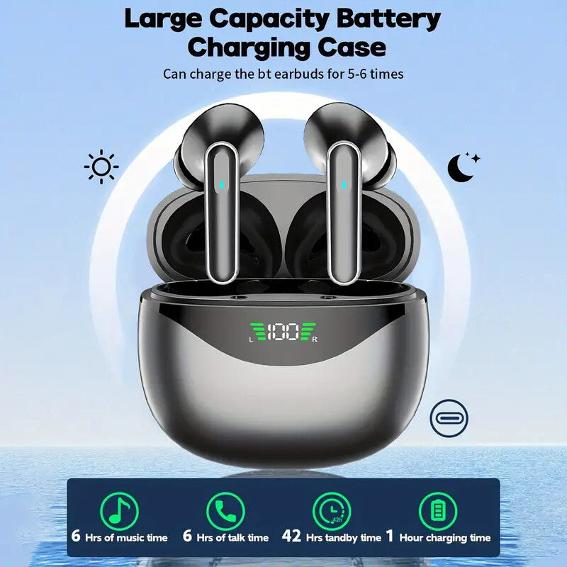TWS Wireless Bluetooth Earphones Air In-Ear Pods Buds for iPhone Samsung Android