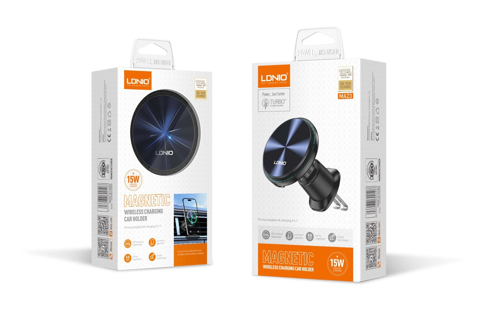 Wireless Charger Car Phone Holder Magnetic