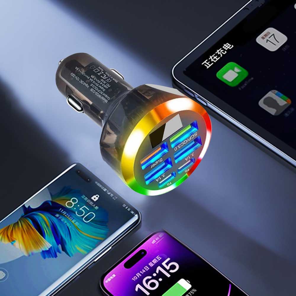 USB PD Car Phone Charger QC3.0 Fast Charging Accessories