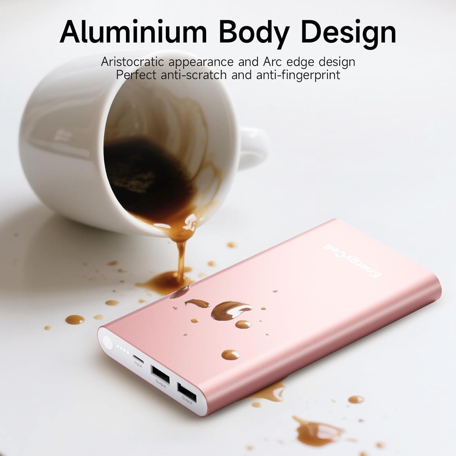 12000mAh Portable Fast Charging Power Bank Dual 3A High-Speed Output Battery