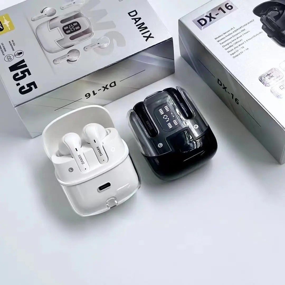TWS Wireless Earbuds Bluetooth 5.5 Earphones 4 ENC Mics IP7 For Android & iPhone