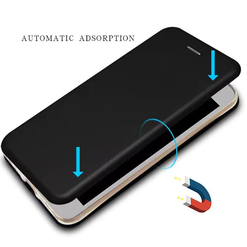 Leather Flip Card Wallet Case For iPhone 17 Pro Max 16Pro 17E 15Plus 14 13 SE XS