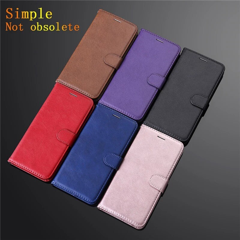 Case For iPhone 17 16 Pro Max Plus 15 14 13 12 11 XR 8 Leather Flip Wallet Cover