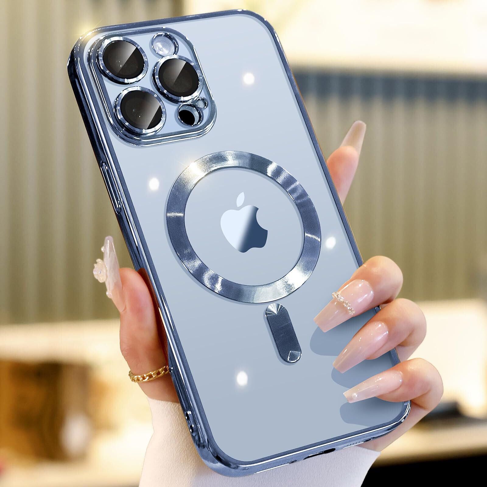 Case For iPhone 16 Pro Max 14 13 12 15 17 Pro 17E 16 Shockproof Magsafe Magnetic