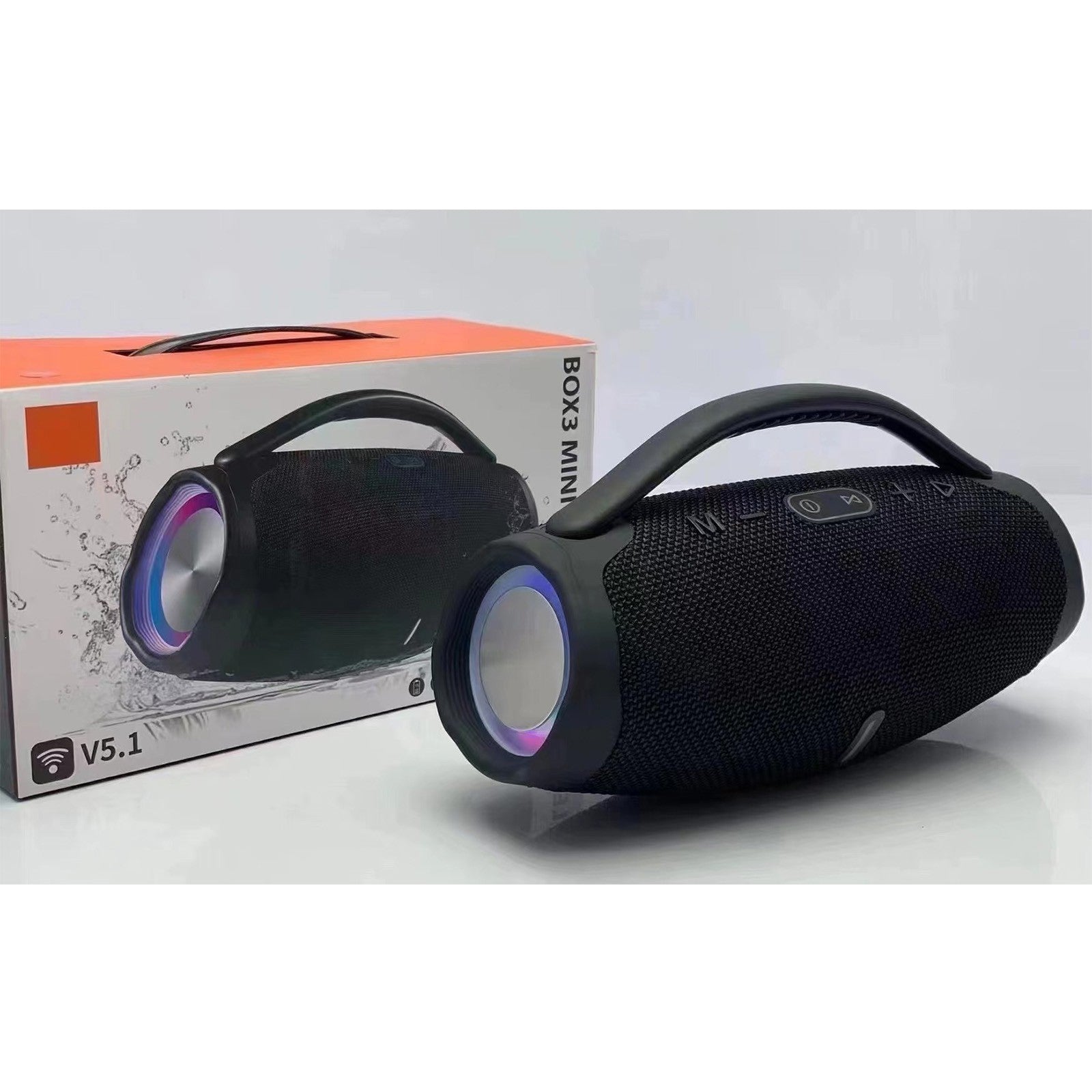 100W Portable Wireless Bluetooth Speaker Stereo Bass Loud AUX USB FM Waterproof