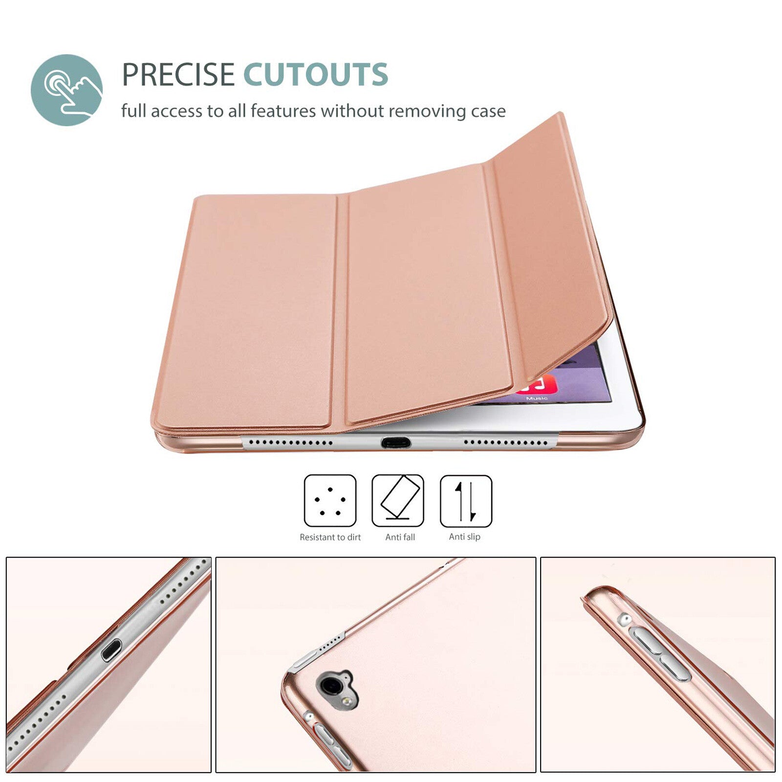iPad Smart Multi Colour Case
