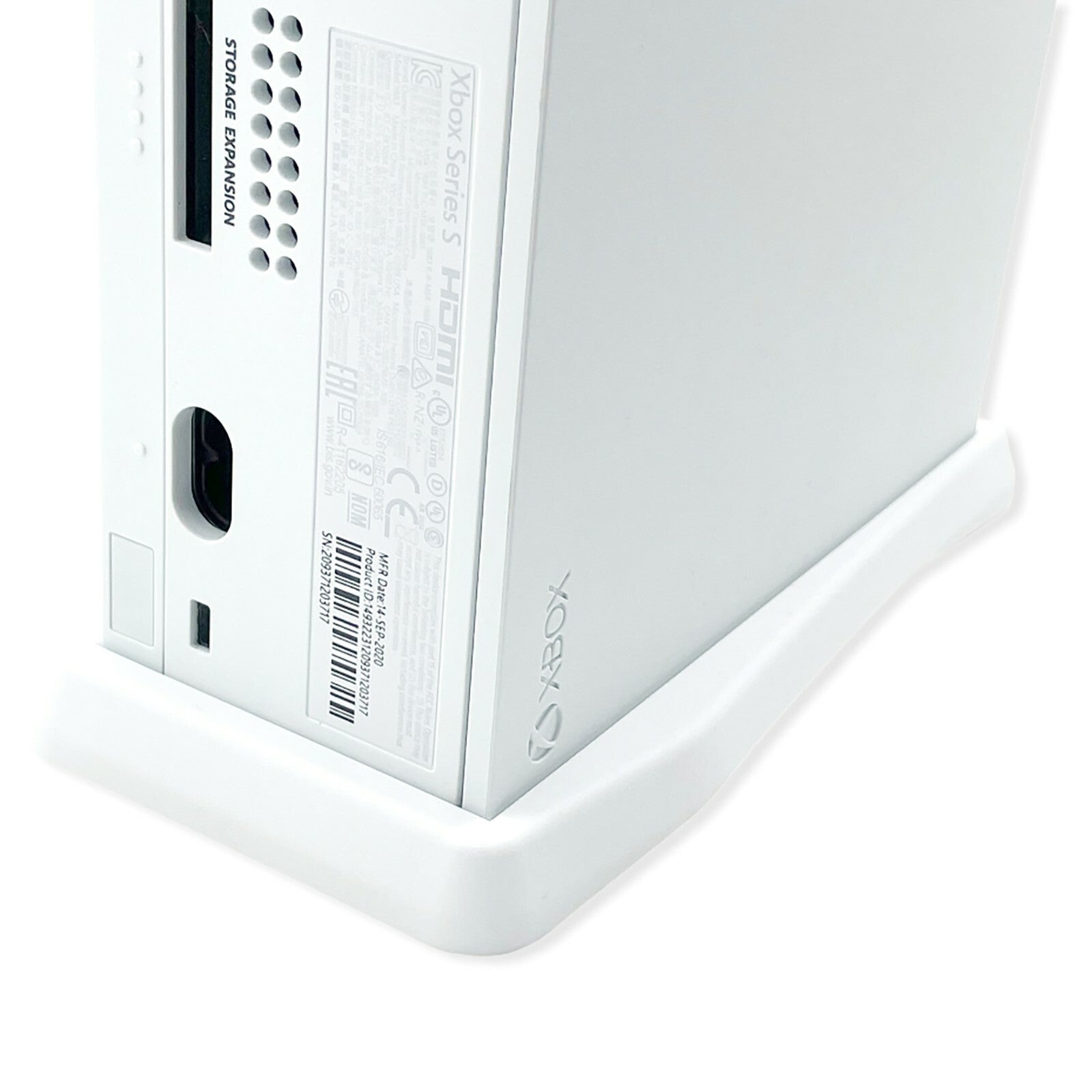 Vertical Stand with Built-in Cooling Vents for Xbox Series S Console Accessories
