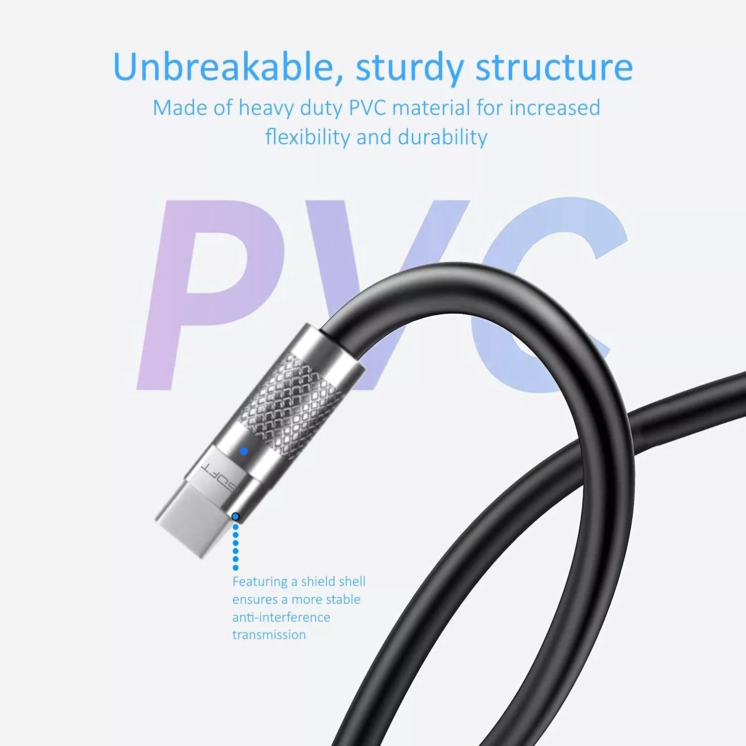 USB Play and Charge Charging Cable for PS5 PlayStation 5 Controller