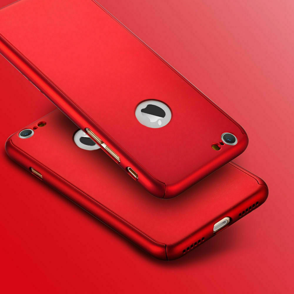 For iPhone 12 11 Pro Max Mini XR XS SE 8 7 360° Full Body Cover Protective