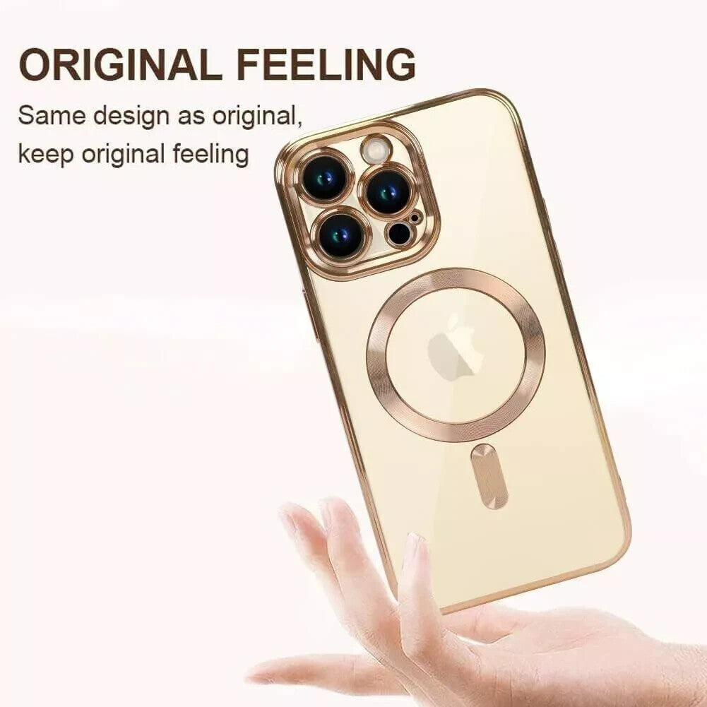 Case For iPhone 16 Pro Max 14 13 12 15 17 Pro 17E 16 Shockproof Magsafe Magnetic