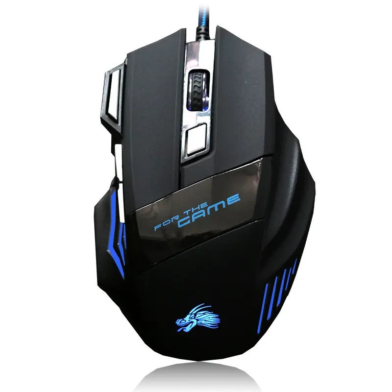 USB Gaming Mouse Wired LED Optical Gamer for PC Laptop
