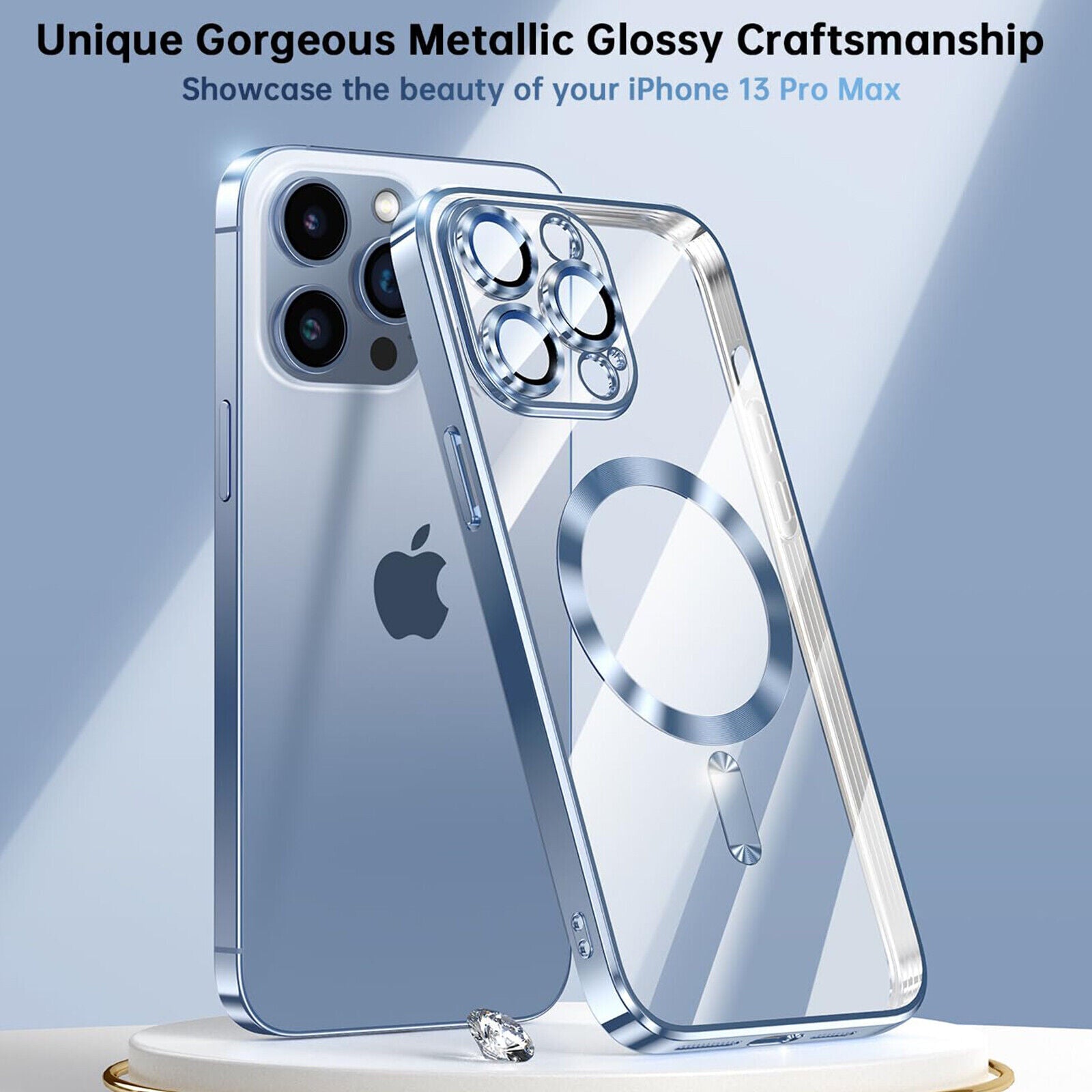 Case For iPhone 16 Pro Max 14 13 12 15 17 Pro 17E 16 Shockproof Magsafe Magnetic