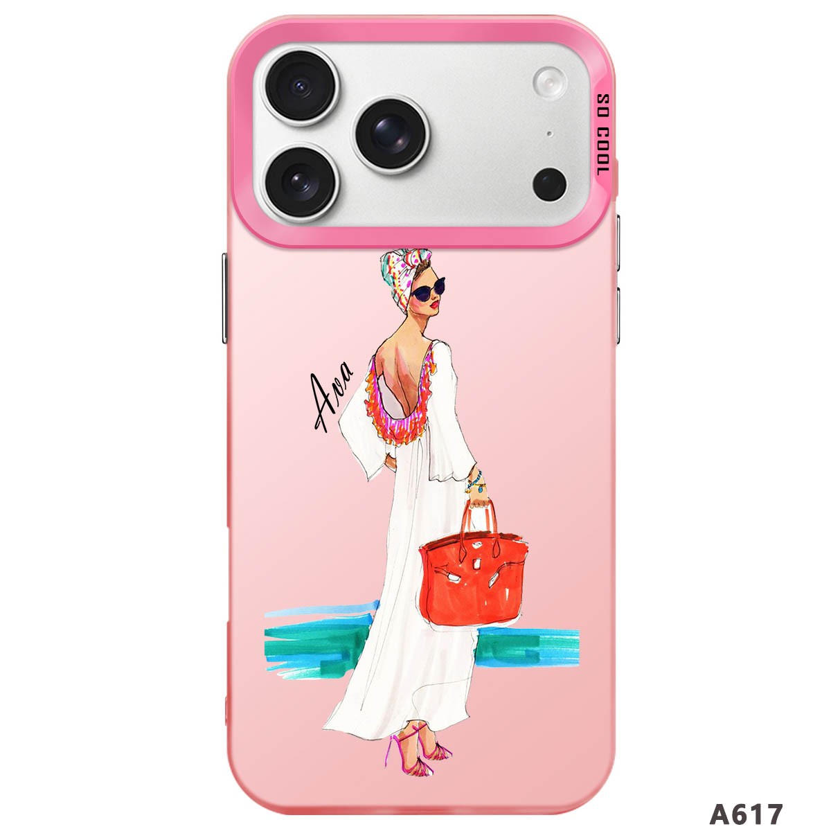 IPhone Case For iPhone 16 Pro 14 15 Pro Max 17e Customized Fashion Girls Cover