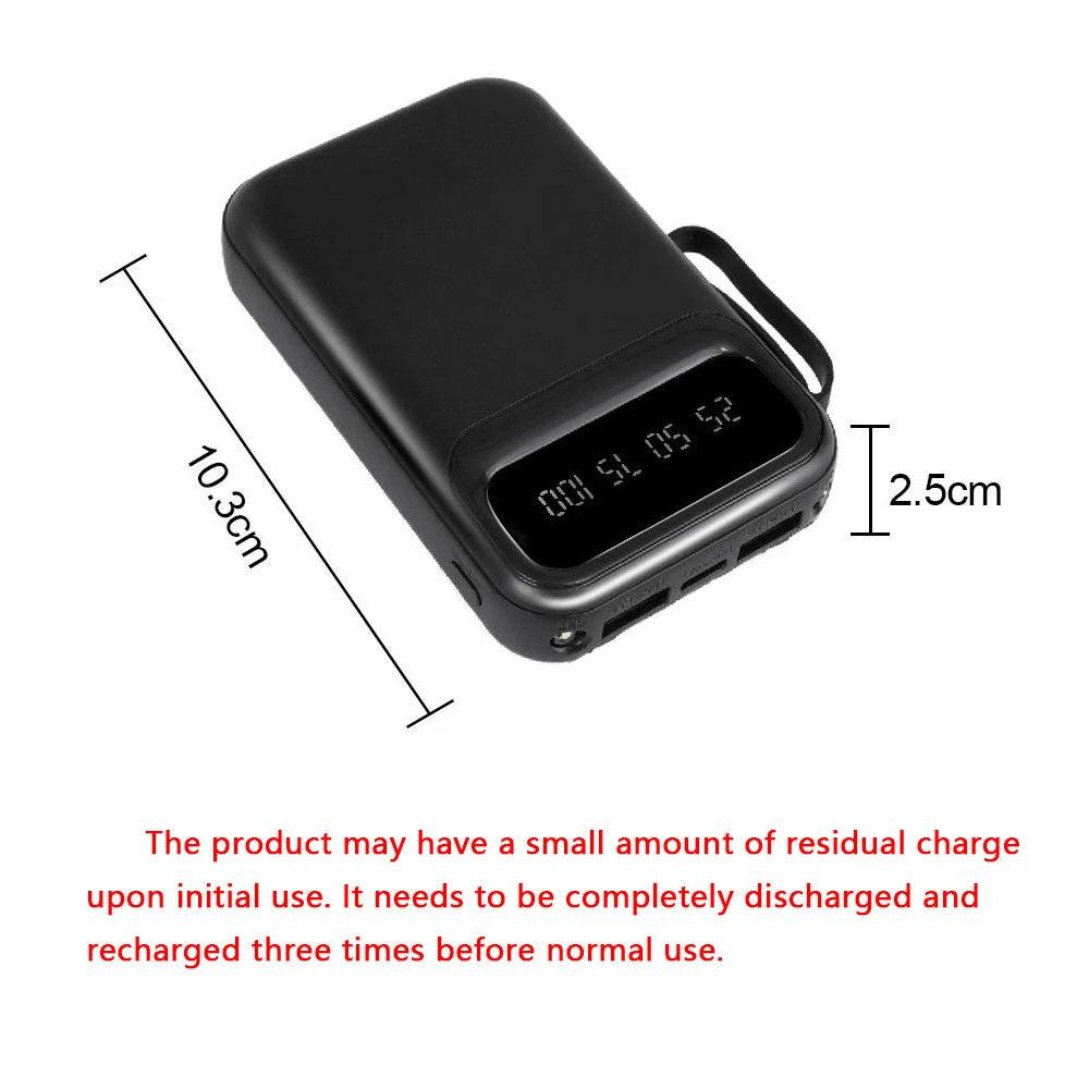 Power Bank 9000000mAh Fast charger Pack USB Battery External For Mobile Phone UK