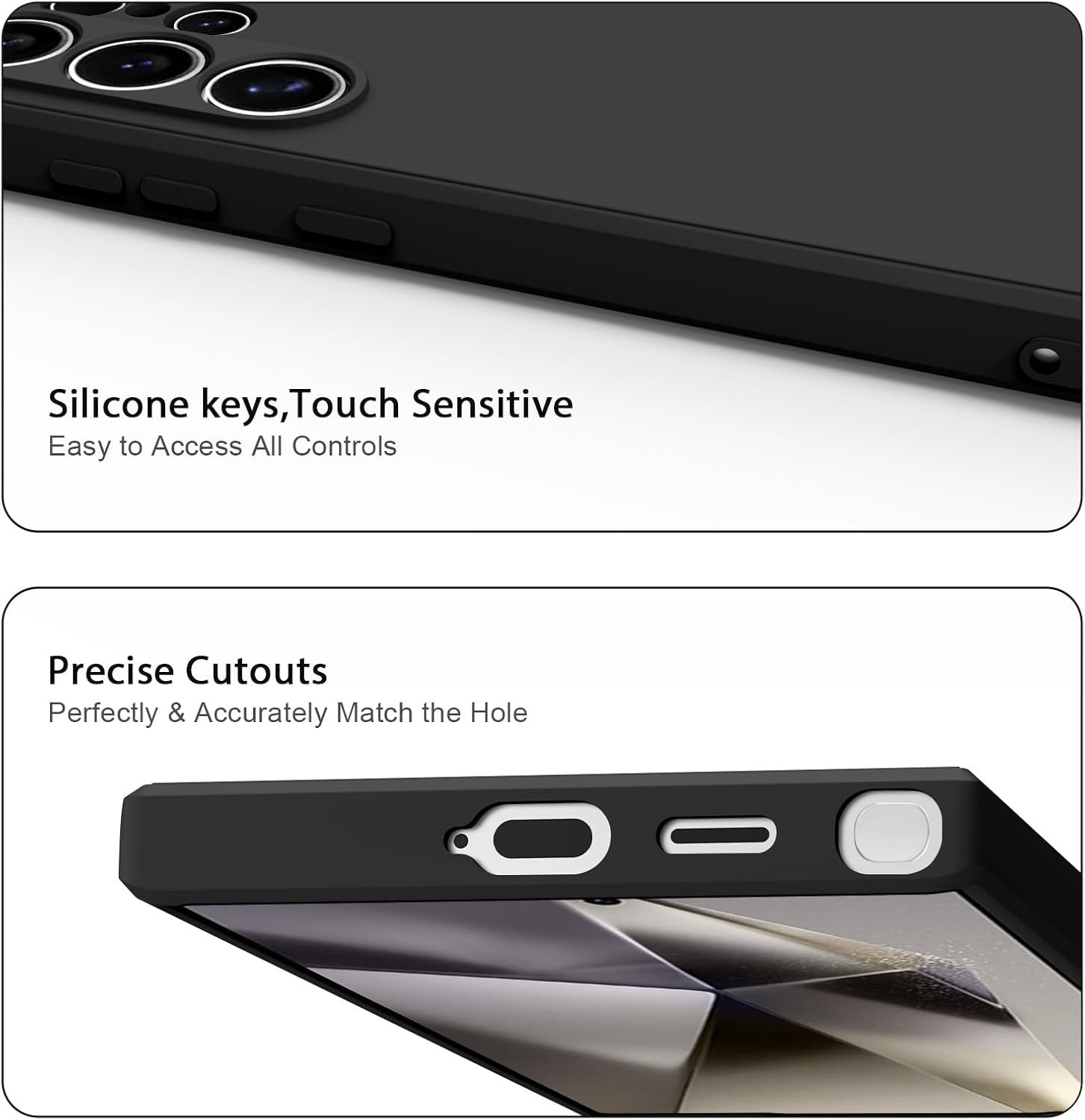 Case For Samsung Galaxy S25 S24 S23 S22 Ultra Plus FE Liquid Matte Phone Cover
