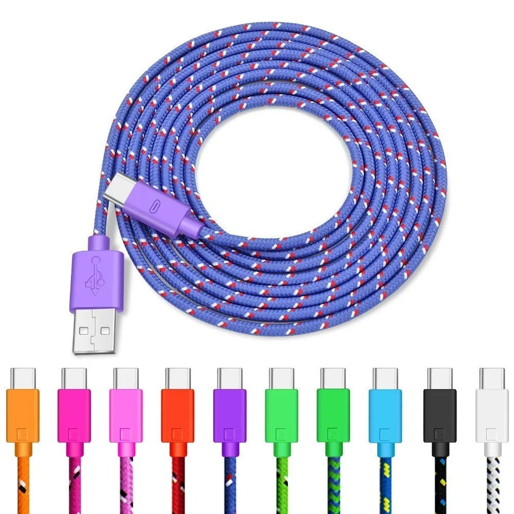 Heavy Duty USB Type C Fast Charging Cable 2m 3m
